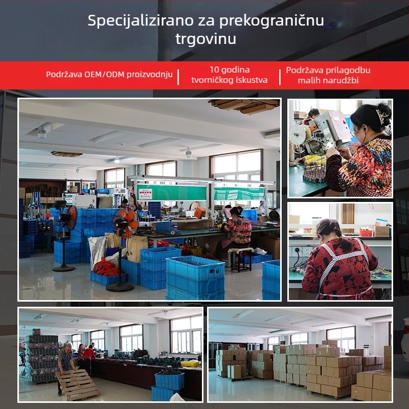 Kompaktni bežični električni trimer za živicu, za kućnu upotrebu, s litijskom baterijom, višenamjenski vrtni trimer