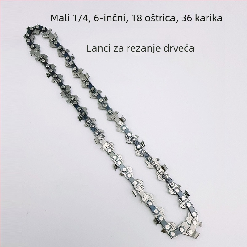 Bežična litij-ionska lančana pila s vodilom od 4/6/8 inča, za vrt