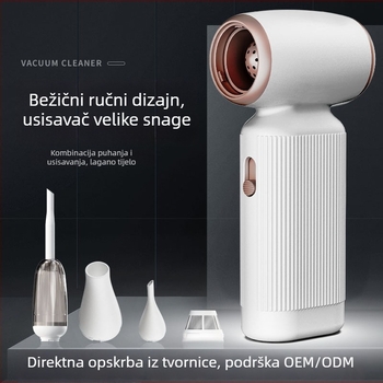 Nova mini USB ručna ventilator za kampiranje s integriranom funkcijom puhanja i usisavanja, prijenosna