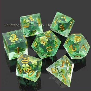 Set kockica od smole za Dungeons & Dragons i Call of Cthulhu, stolne RPG, D4–D20