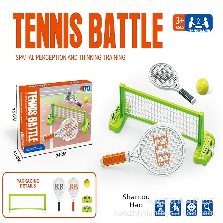Mini stolna igra za djecu — dvoboj roditelj-dijete na stolu za stolni tenis