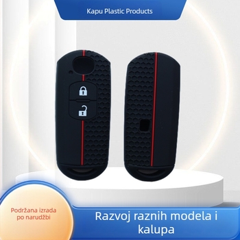 Silikonska futrola za ključ automobila s Mazda uzorkom – zaštitni omotač