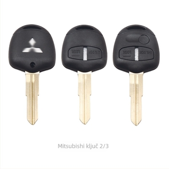 Kućište ključa Mitsubishi, 2-3 tipke, kompatibilno s Outlander, Grandis i Jinxuan