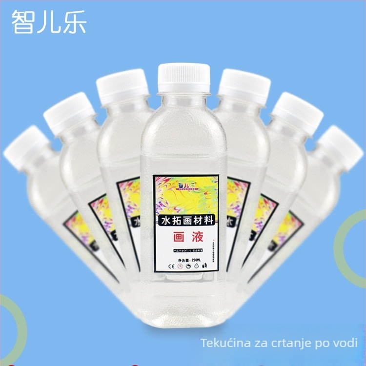 Tekućina za vodeno slikanje za vodne tehnike, 500 ml i 250 ml, materijali za slikanje vodom