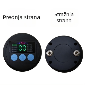 Prijenosni uređaj za masažu trbuha sa zaslonom i mogućnošću punjenja