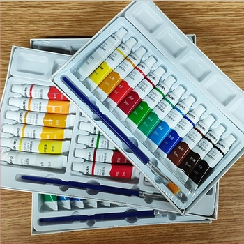 Set akrilnih boja 73913/73914/73915, 12/18/36 boja, 5 ml, za učenike