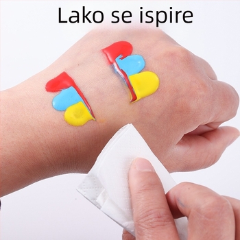 Dječji set gvaš boja za crtanje prstima, 60 ml, 12 boja, za djecu i nastavu