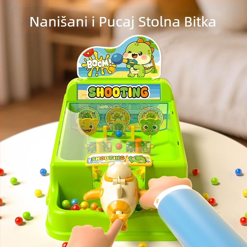 Dječja stolna pinball igra – edukativna zabava za koordinaciju i koncentraciju, roditeljska interakcija, uzrast 3–6 godina