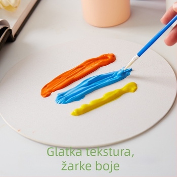 Prilagođene akrilne i gouache boje, 500 ml, za grafite na gip sinim lutkama