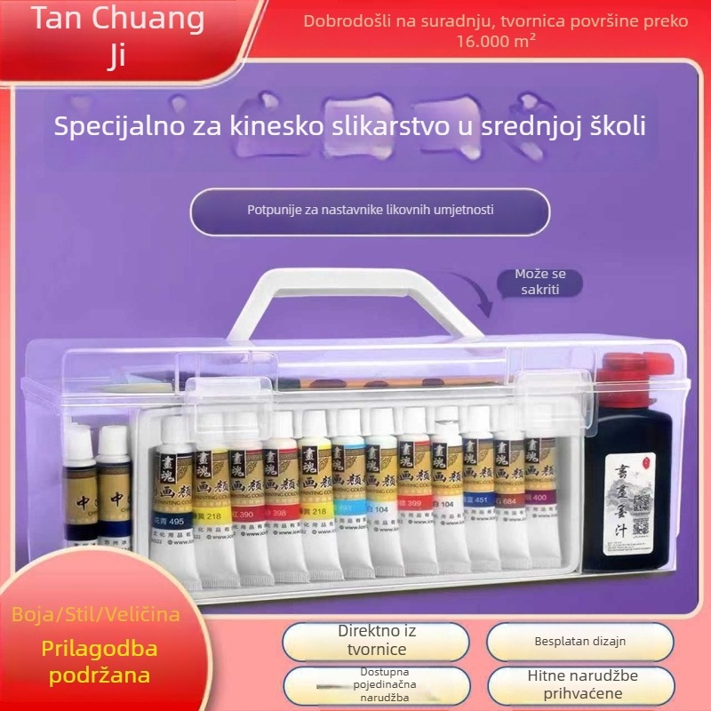 Set za kinesko slikanje za početnike s pigmentima