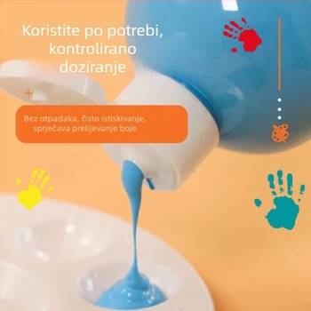 Gouache za djecu, 24 boja, 500 ml, perivo, sigurno za vrtić