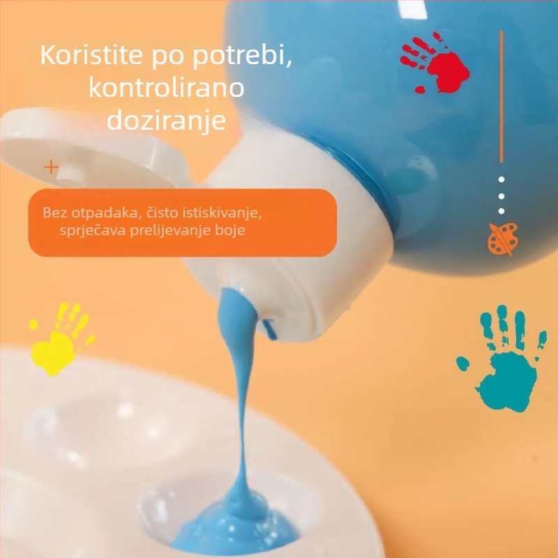 Gouache za djecu, 24 boja, 500 ml, perivo, sigurno za vrtić