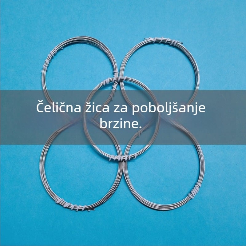 Trkački čelični kabel za visoku brzinu, 4x30, standard dvostrukog vučenja, promjeri 1.0/1.2/1.5 i ostalo