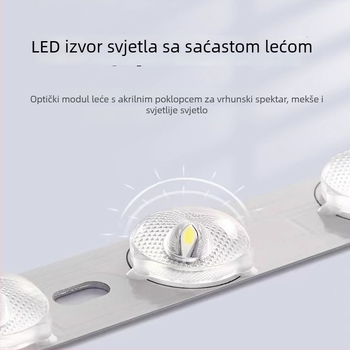Three Pines LED panel svjetlo za ugrađeni strop, veličine 2x2 ft, 1x4 ft, 2x4 ft, 5000 lm, 20-50 W, CRI 80, 110-120 V