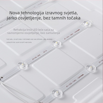 Integrirani stropni LED plosnati panel rasvjeta 600x1200 mm, ugrađeni panel za ploču od gips-mineralne vune 30x120