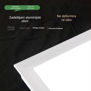 Triac tiristor 110V integrirani stropni LED panel, 120×60 cm, lakši čelični okvir i ploča od mineralne vate