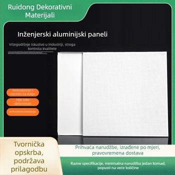 600x600 integrirane aluminijske ploče za strop ureda – aluminijski strop, otporan na vlagu, praškasti premaz