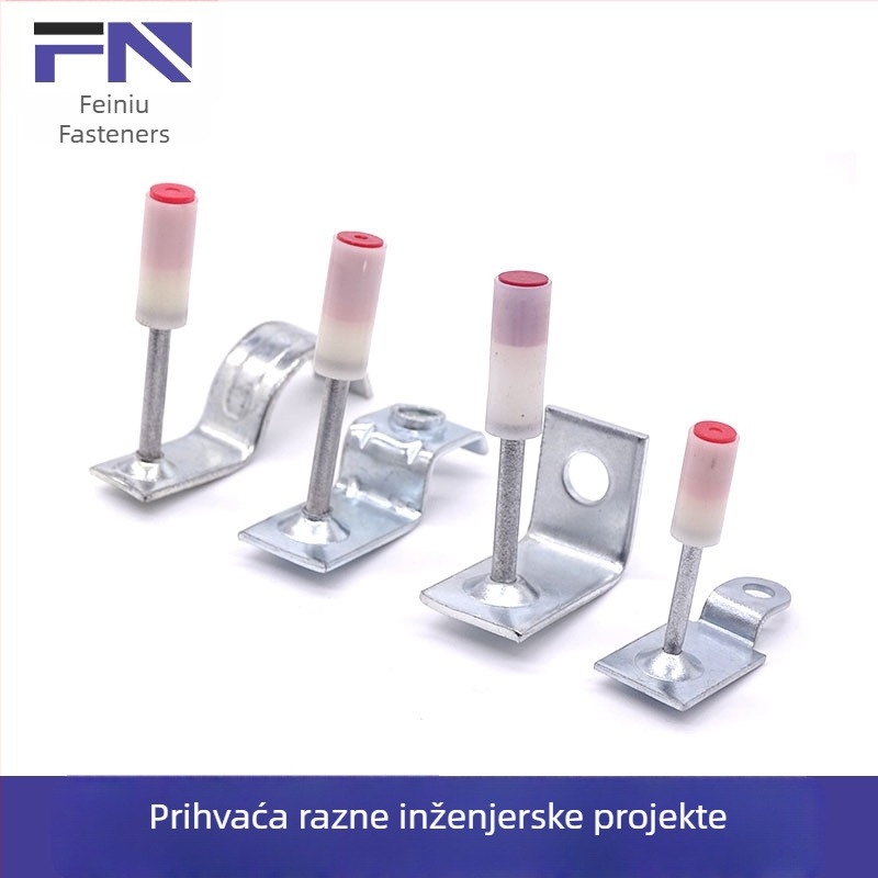 Integrirani pištolj za nokte za strop s redukcijom buke – mini nokti s okruglom glavom