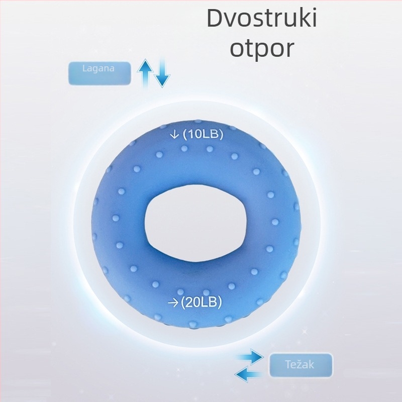 Silikonski prsten hvata za djecu i učenike — vježbanje snage prstiju i funkcije ruke