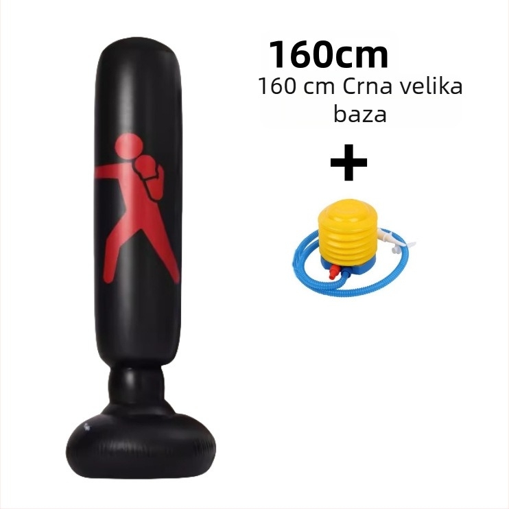 Vertikalna sandbag boksačka vrećica s pijeskom – meta za djecu, kućni trening boksa