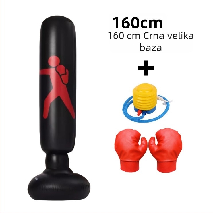 Vertikalna sandbag boksačka vrećica s pijeskom – meta za djecu, kućni trening boksa