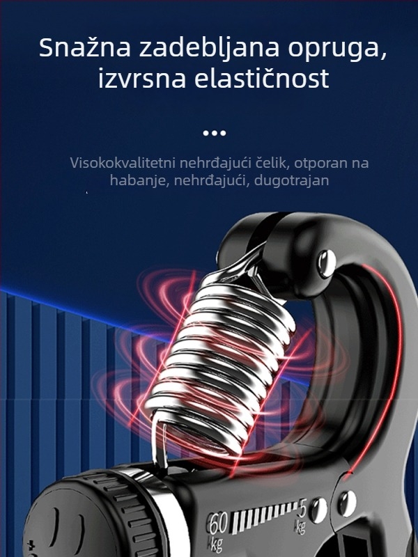 Uređaj za jačanje hvata za muškarce, profesionalni uređaj za treniranje snage ruke i prstiju, vježba sa grip loptom, fitness prsten za ruke