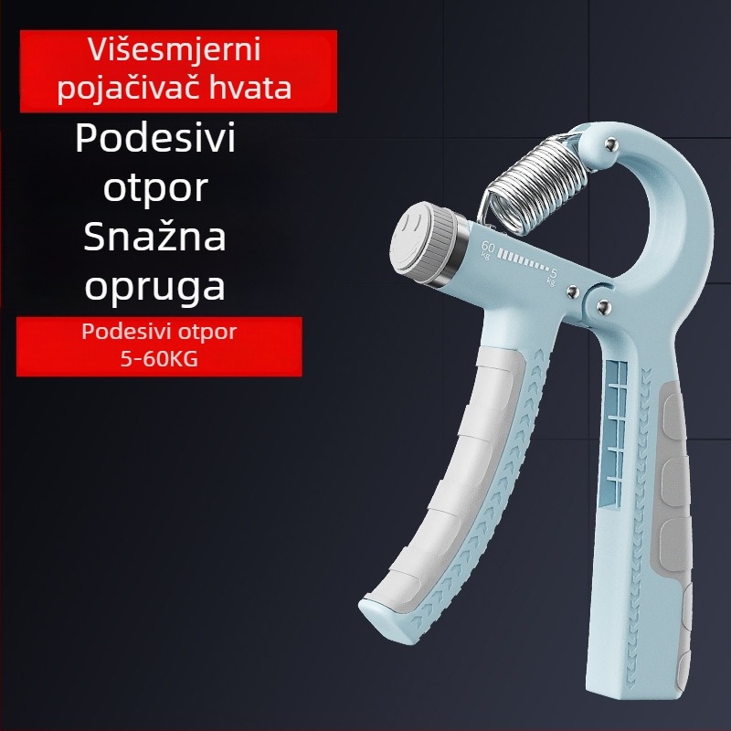 Uređaj za jačanje hvata za muškarce, profesionalni uređaj za treniranje snage ruke i prstiju, vježba sa grip loptom, fitness prsten za ruke