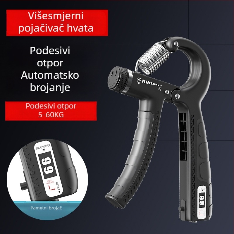 Uređaj za jačanje hvata za muškarce, profesionalni uređaj za treniranje snage ruke i prstiju, vježba sa grip loptom, fitness prsten za ruke