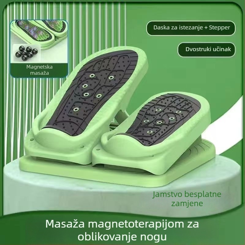 Mini steper i ploča za istezanje – dvostruki kućni uređaj za vježbanje i mršavljenje nogu