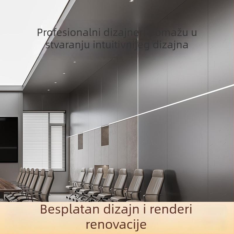 WPC drveni furnir integrirani zidni panel s pločom ugljikovog kristala – bezšavni spojni panel za hotelsku dekoraciju
