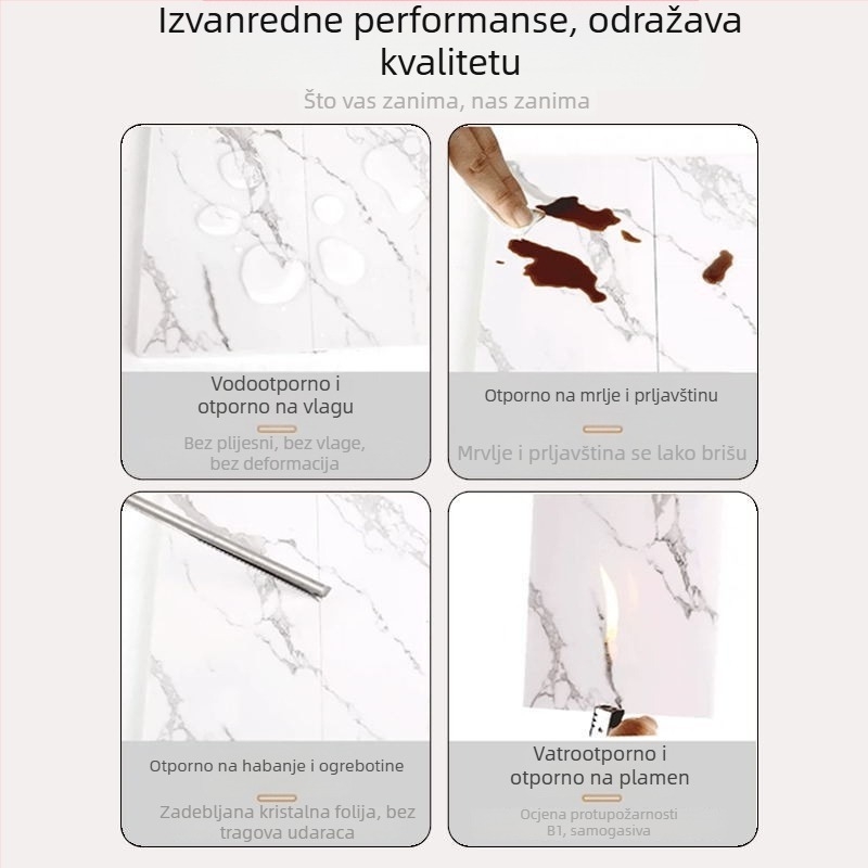 Drveni panel s karbonskom kristalnom pločom za unutarnju dekoraciju zidova, UV nevidljivi panel, pozadina kauča, integrirana ploča karbonskog kamena