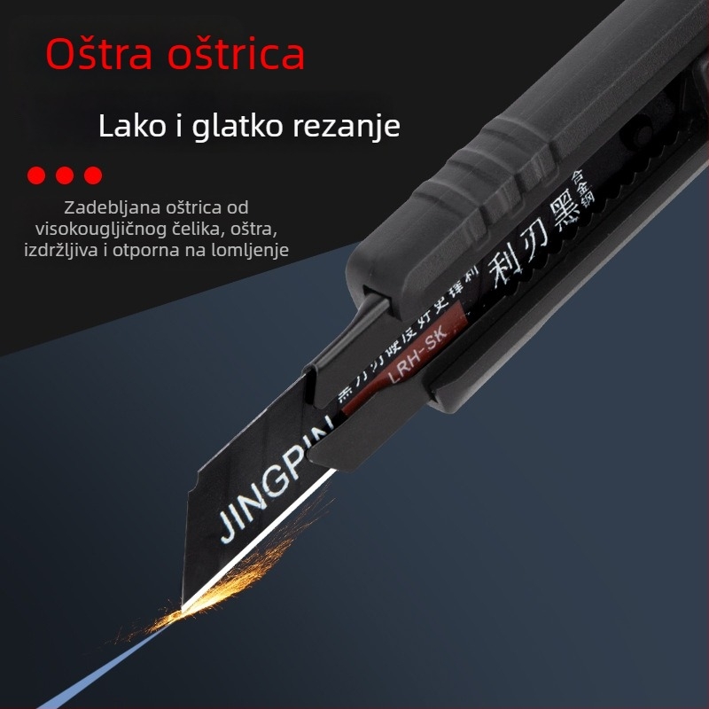 ojačani višenamjenski nož za tapete, rezanje papira i otvaranje paketa