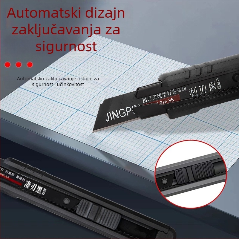 ojačani višenamjenski nož za tapete, rezanje papira i otvaranje paketa