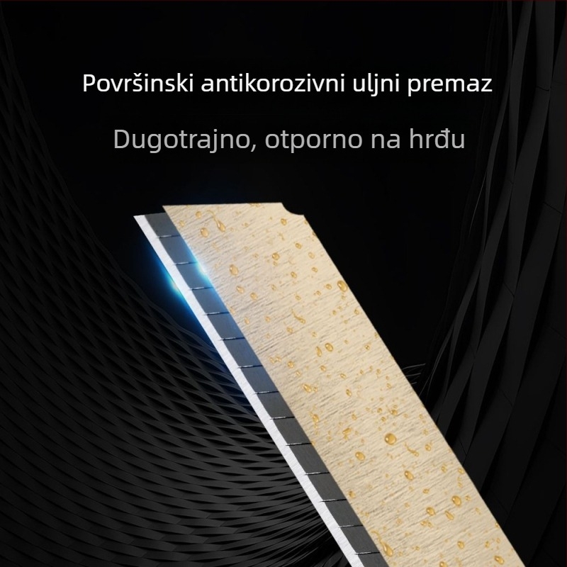 Prilagođena oštrica za kutni nož, 18 mm, SK5, za tapete i rezanje papira