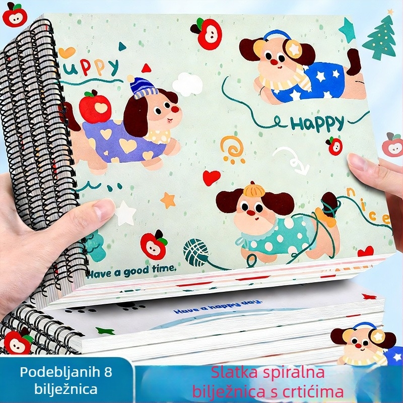 Prenosna bilježnica za crtanje za djecu s akvarelima i bojama, za vrtić i osnovnu školu