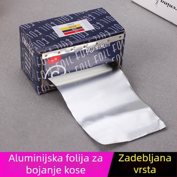 Folija za trajnu i pramenove boje – debela aluminijska folija za bojanje, profesionalni frizerski salon
