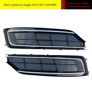 Okvir svjetla za maglu za Audi A8/A8L (2014–2017), donja rešetka, ABS