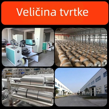 Rolna aluminijske folije debljine 10 mikrona, za pećnice i friteze na zrak, prehrambene kvalitete, otporna na visoke temperature, za roštilj