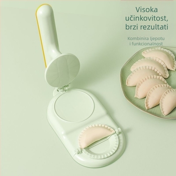 Kućni višenamjenski alat za pritiskanje tijesta za knedle, ručna forma za knedle, moderan minimalistički dizajn, na skladištu