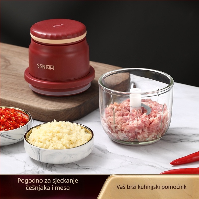 Električni mljevac češnjaka – višenamjenski kuhinjski alat