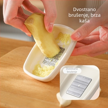 FaSoLa mlin za đumbir i češnjak, kuhinjski višefunkcionalni alat od ABS-a, 9.8 × 6.8 × 2 cm