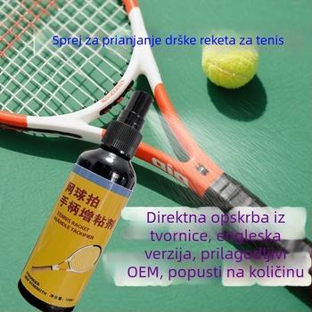 Sprej za gripu ručke teniske rekete, prilagodljiv i prenosan