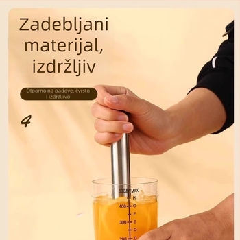 Nerđajući čelični čekić za drobljenje leda za kućnu upotrebu, alat za čaj s mlijekom, drobilica soka, lis za limun čaj