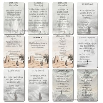 55 malih kartica Tao Te Ching – inspirativna mudrost za jasnije razmišljanje i osobni razvoj