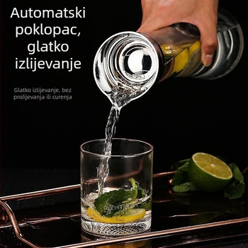 Akril džbán za sok i vodu, za bar, velika kapacitet, otporan na visoke temperature, debeli plast