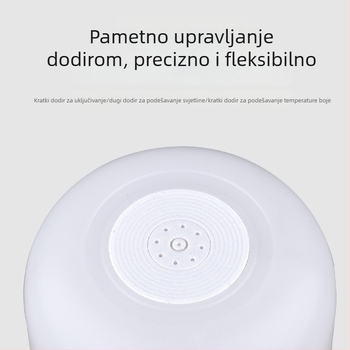Višefunkcionalna LED noćna lampica s zaštitom očiju, USB napajanje, dodirni prekidač, noćni ormarić, mekano ambijentalno osvjetljenje