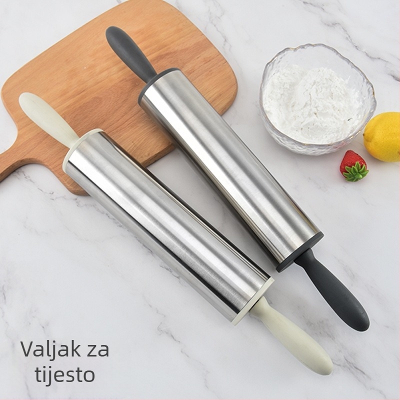 Valjak za tijesto od nehrđajućeg čelika