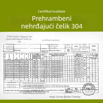 Set alata za pripremu ribe od nehrđajućeg čelika 304, s štapićima za jelo i spatulom za odvajanje