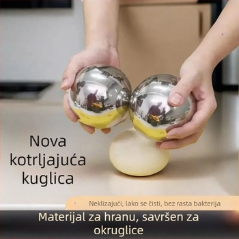 Valjak od nehrđajućeg čelika 316 za tijesto za knedle, novi model, kućna upotreba, višenamjenski alat za tijesto