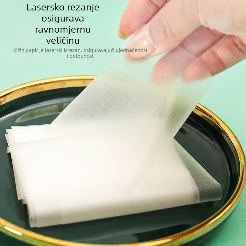 Dječji jestivi ljepljivi rižin papir – okusi borovnice i jagode, DIY slatki papir